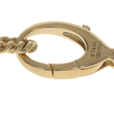 Tiffany & Co. Oval Link Twist Women's Bracelet Yellow Gold