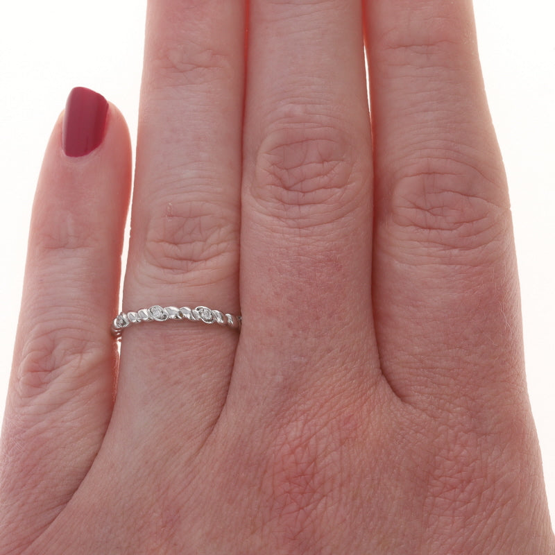 .10ctw Diamond Band White Gold