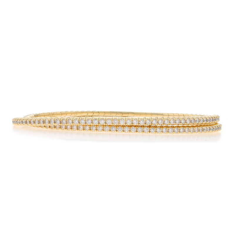 1.71ctw Diamond Bracelet Yellow Gold