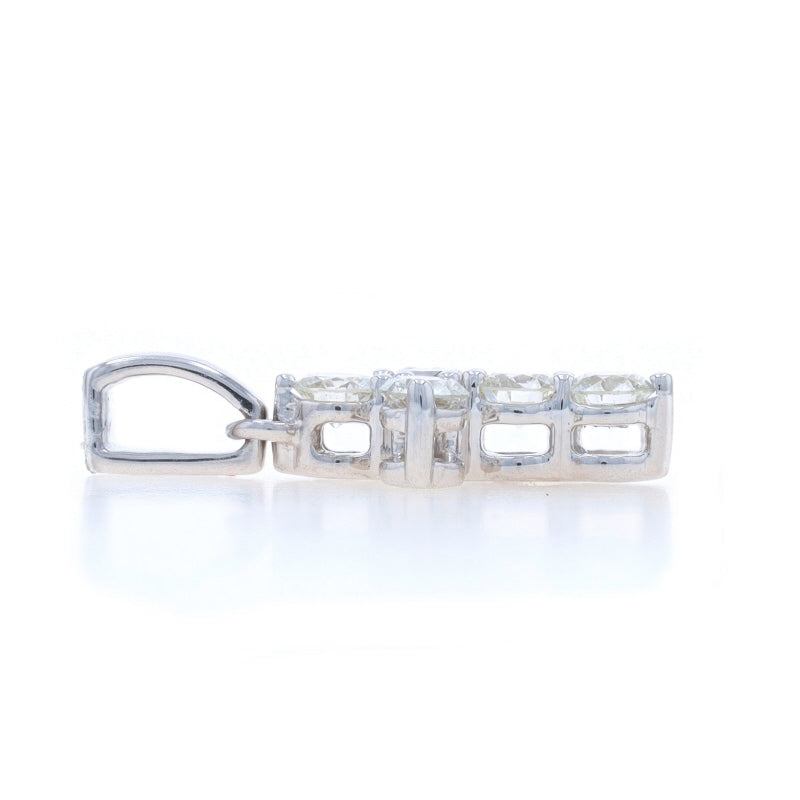 .79ctw Diamond Pendant White Gold