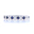 .67ctw Sapphire and Diamond Band White Gold