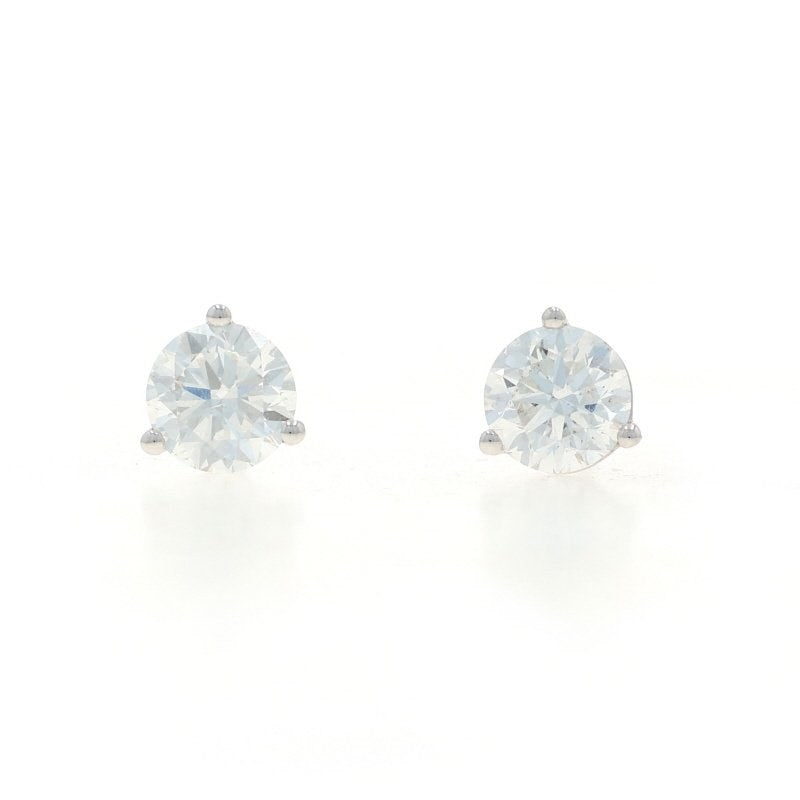 1.00ctw Diamond Women's Earrings White Gold