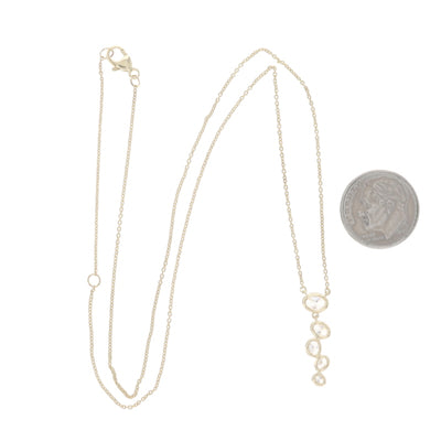 .63ctw Diamond Pendant Necklace Yellow Gold
