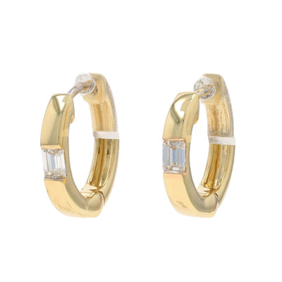 .42ctw Diamond Earrings Yellow Gold