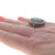 10.60ctw Black Opal and Diamond Ring