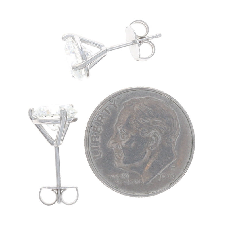 3.00ctw Diamond Earrings White Gold