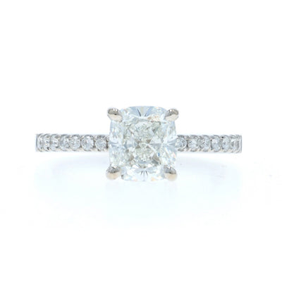 1.98ctw Diamond and Diamond Ring White Gold