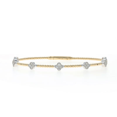 .44ctw Diamond Bracelet Yellow Gold