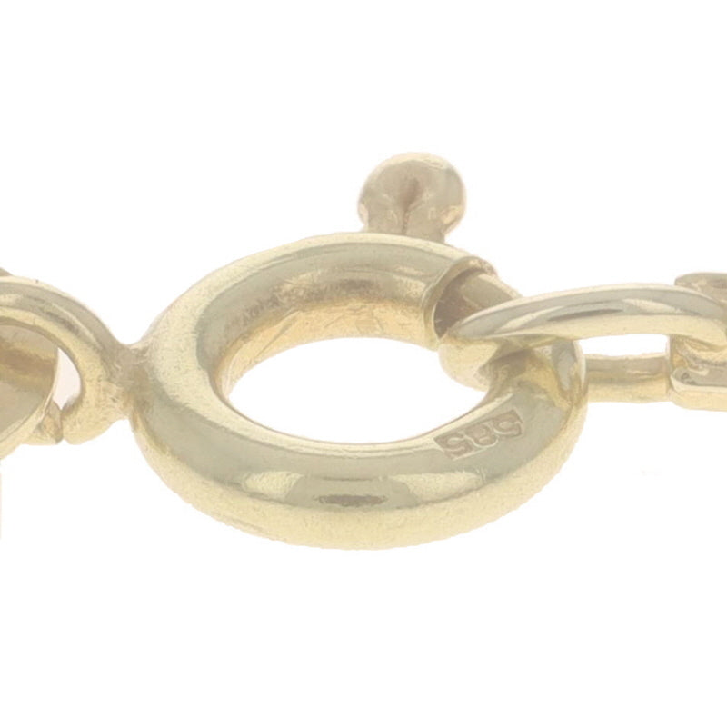 Box Chain Necklace Yellow Gold