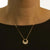 .26ctw Mother of Pearl and Diamond Pendant Necklace Yellow Gold