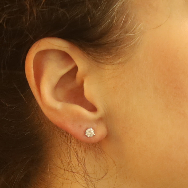 .86ctw Diamond Earrings White Gold