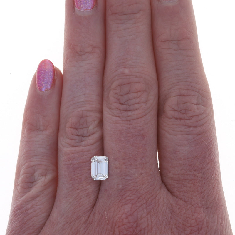 1.27ct Loose Diamond Emerald Diamond GIA