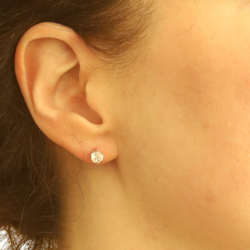 1.01ctw Diamond Earrings White Gold