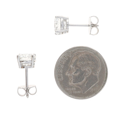 2.04ctw Diamond Earrings White Gold