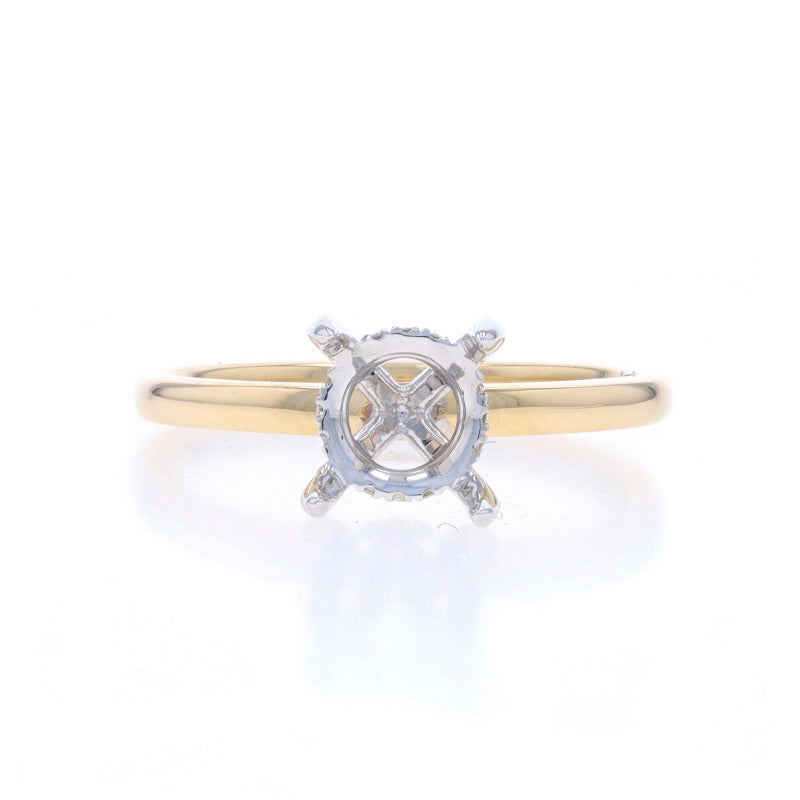 .08ctw Diamond Ring Yellow Gold