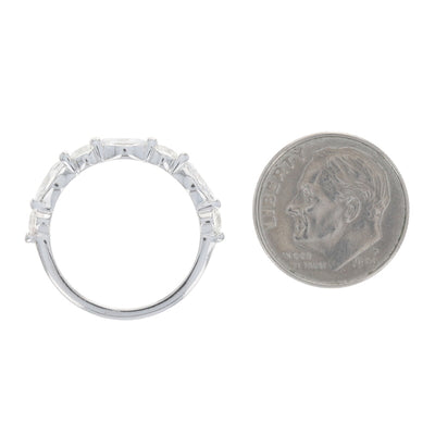 1.05ctw Diamond Band White Gold