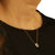 1.72ctw Aquamarine and Diamond Diamond Cut Cable Chain Pendant Necklace Yellow Gold