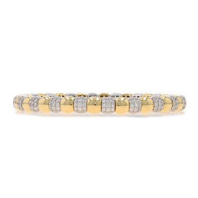 1.95ctw Diamond Bracelet Yellow Gold
