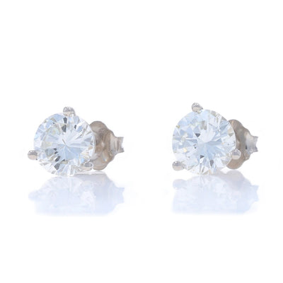 2.05ct Diamond Earrings White Gold