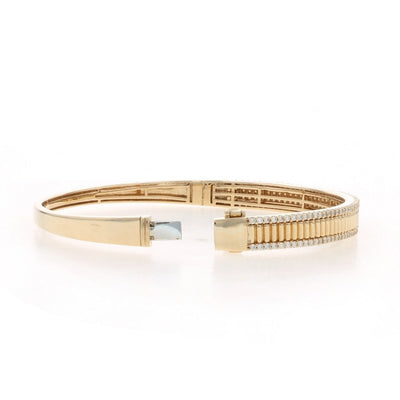 1.00ctw Diamond Women's Bracelet Yellow Gold