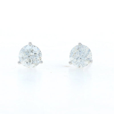 2.00ctw Diamond Earrings White Gold