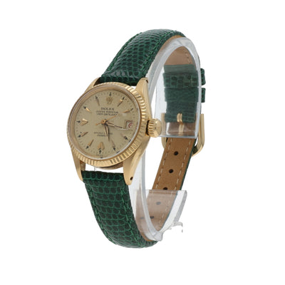 Rolex Lady-Datejust Ladies Watch 6517 Yellow Gold Automatic