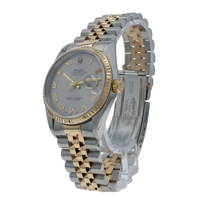 Rolex Datejust Men's Watch 16233 Stainless Steel Automatic