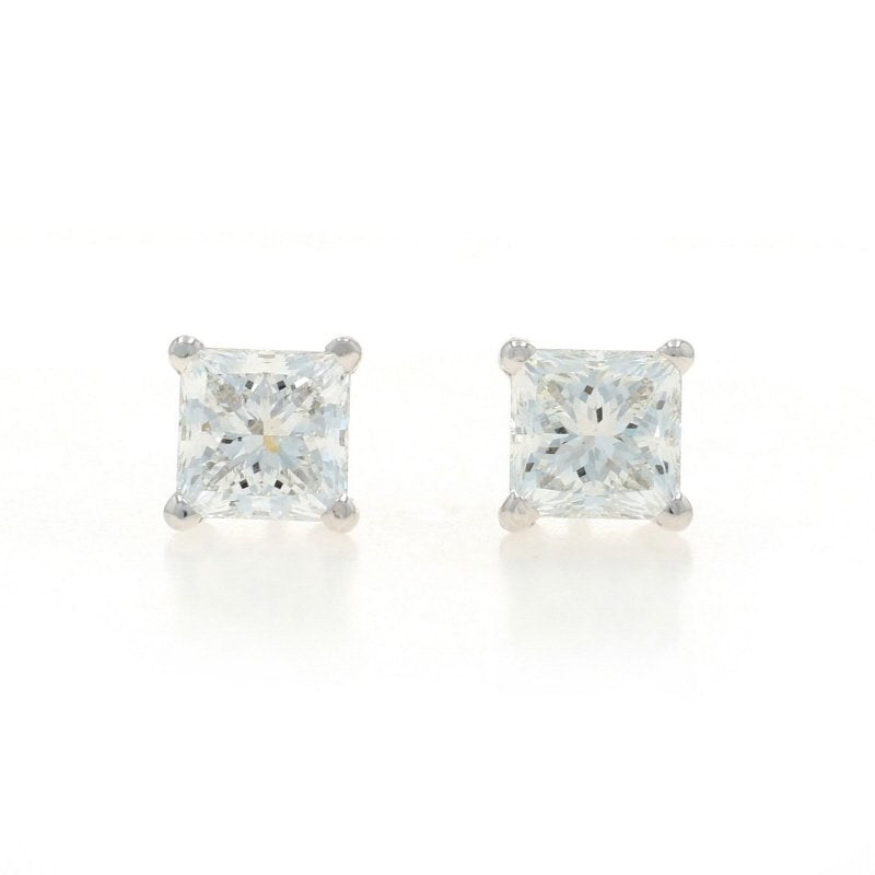2.02ctw Diamond Women's Earrings White Gold
