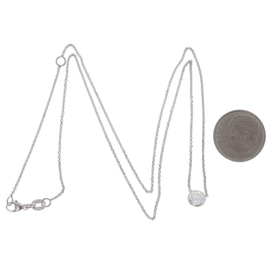 .70ct Diamond Pendant Necklace White Gold