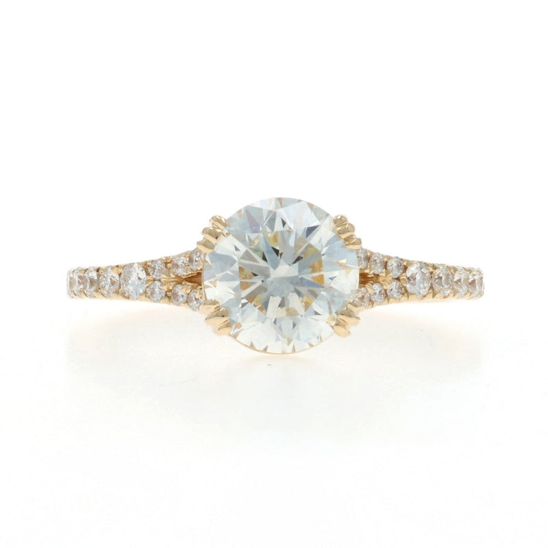 1.77ctw Diamond and Diamond Ring Yellow Gold