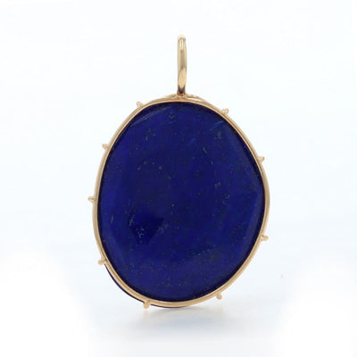 Lapis Lazuli Women's Pendant Yellow Gold
