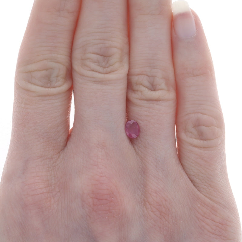 .74ct Oval Ruby