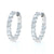 2.45ctw Diamond Earrings White Gold