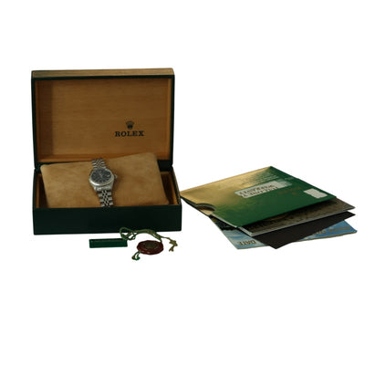 Rolex Oyster Perpetual Lady Date Women's Watch 69240 Stainless Steel Automatic