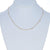 .56ctw Diamond Diamond Cut Cable Chain Station Necklace Yellow Gold