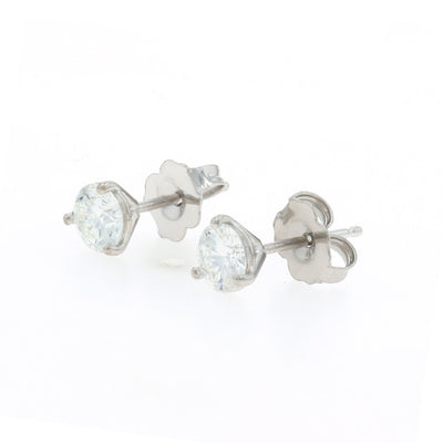 .76ctw Diamond Earrings White Gold