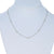 1.07ctw Diamond Diamond Cut Cable Chain Station Necklace White Gold