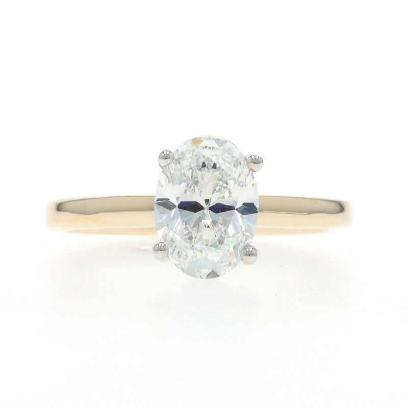 1.78ct Diamond and Diamond Ring Yellow Gold