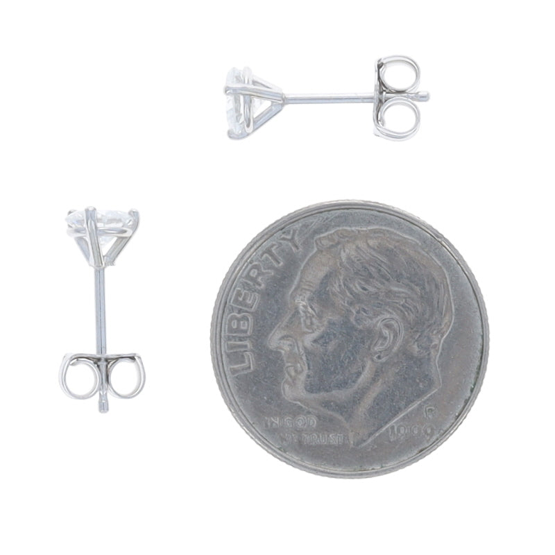 .57ctw Diamond Earrings White Gold