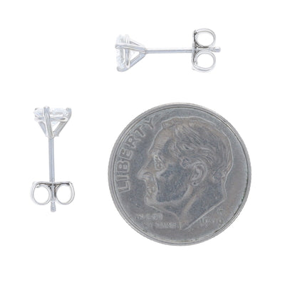 .57ctw Diamond Earrings White Gold