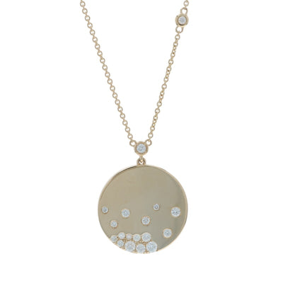 .50ctw Diamond Women's Necklace Yellow Gold