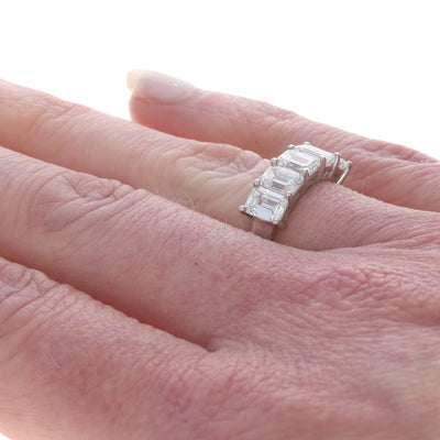 Diamond Women's Band White Gold