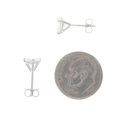 1.45ctw Diamond Earrings White Gold