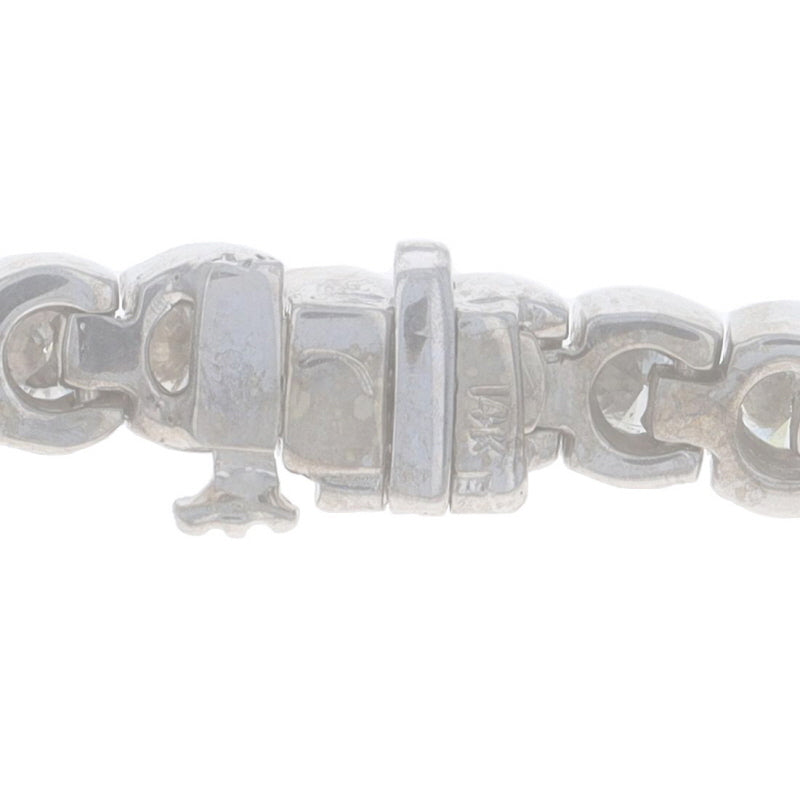 6.75ctw Diamond Bracelet White Gold