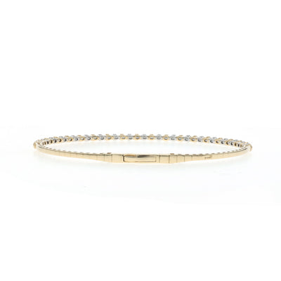 .40ctw Diamond Bracelet Yellow Gold