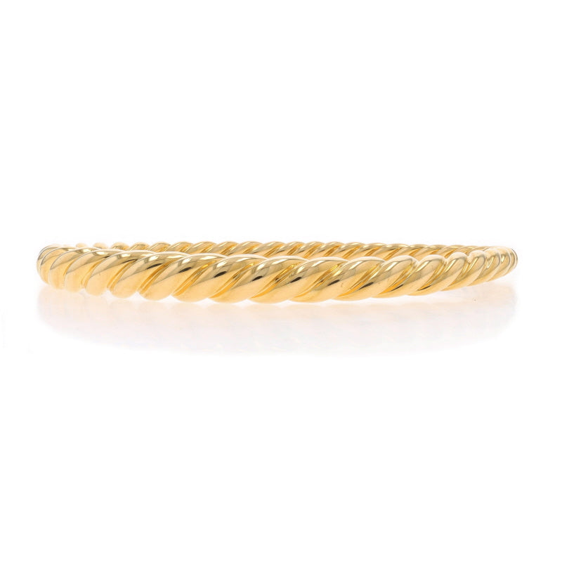 David Yurman Pure Form Cable Bracelet Yellow Gold