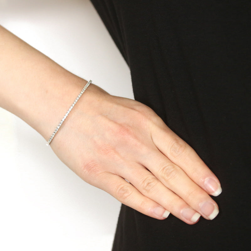 1.00ctw Diamond Bracelet White Gold