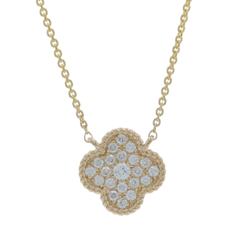 .17ctw Diamond Pendant Necklace Yellow Gold