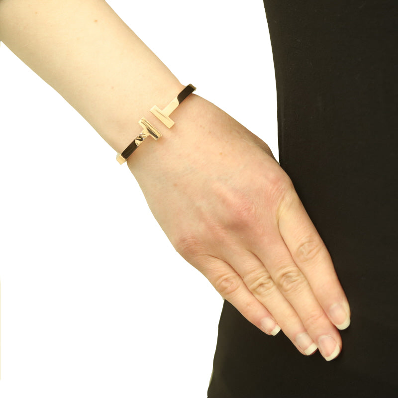 Tiffany & Co. T Bracelet Rose Gold