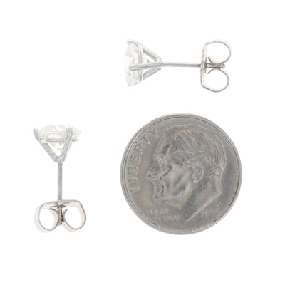 2.00ctw Diamond Earrings White Gold
